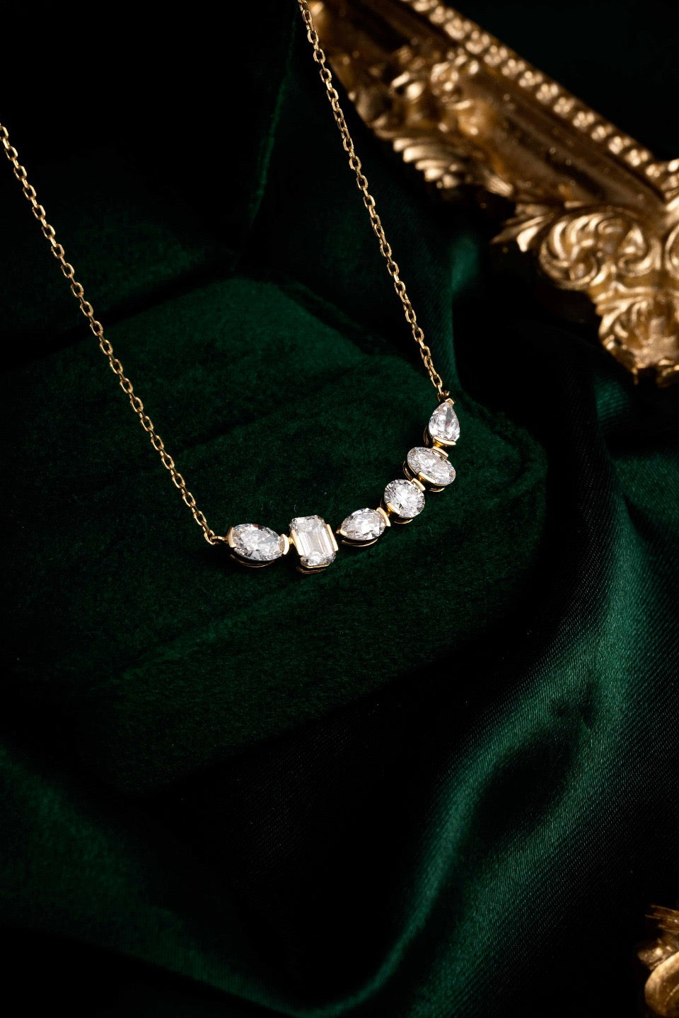 14K Lab Grown Diamond Necklace
