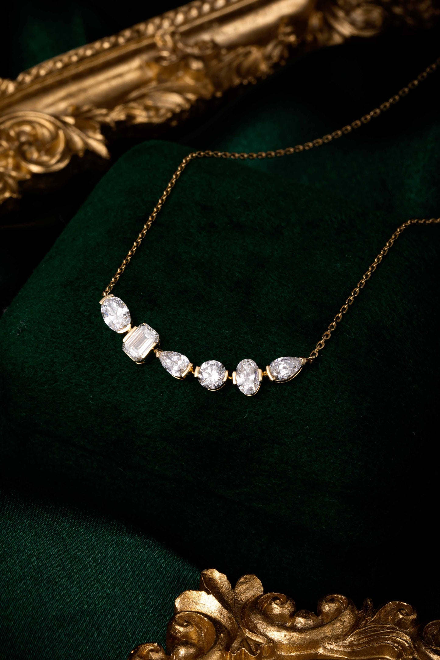 14K Lab Grown Diamond Necklace