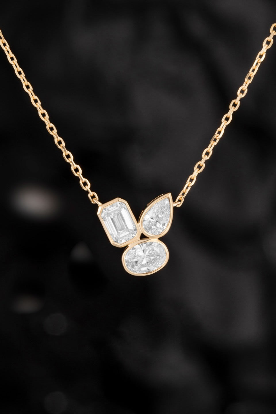 14K Lab Grown Diamond Necklace
