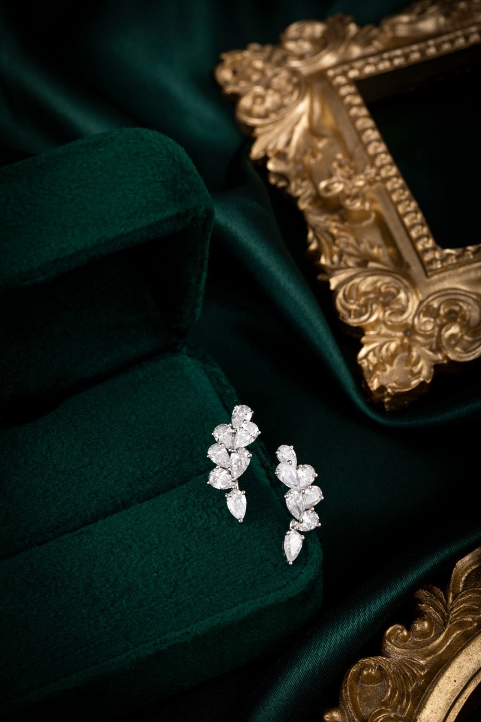 14K Lab Grown Diamond Earrings