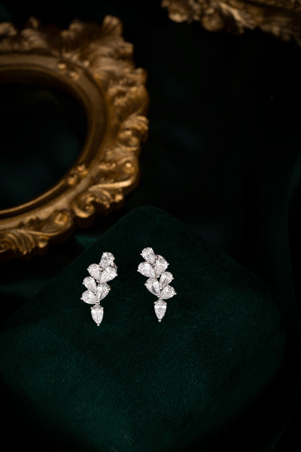 14K Lab Grown Diamond Earrings