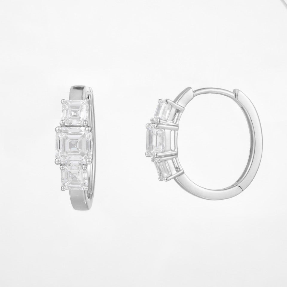14K Lab Grown Diamond Earrings