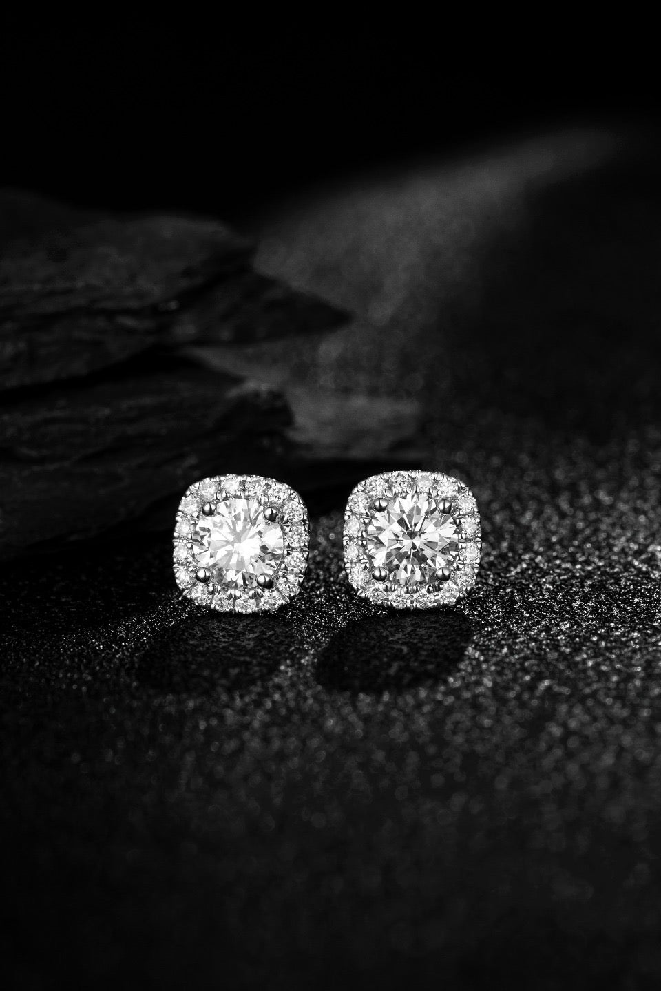 14K Lab Grown Diamond Earrings