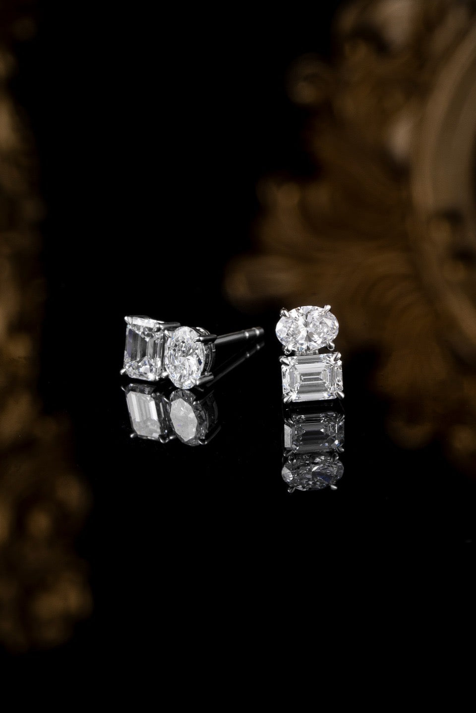14K Lab Grown Diamond Earrings