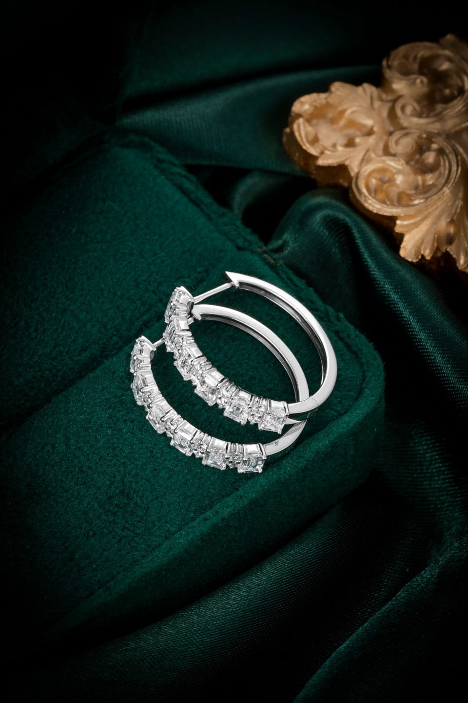 14K Lab Grown Diamond Earrings