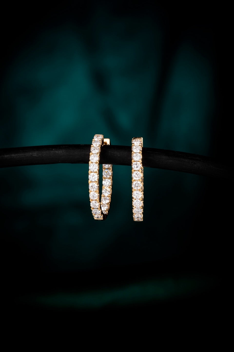 14K Lab Grown Diamond Earrings