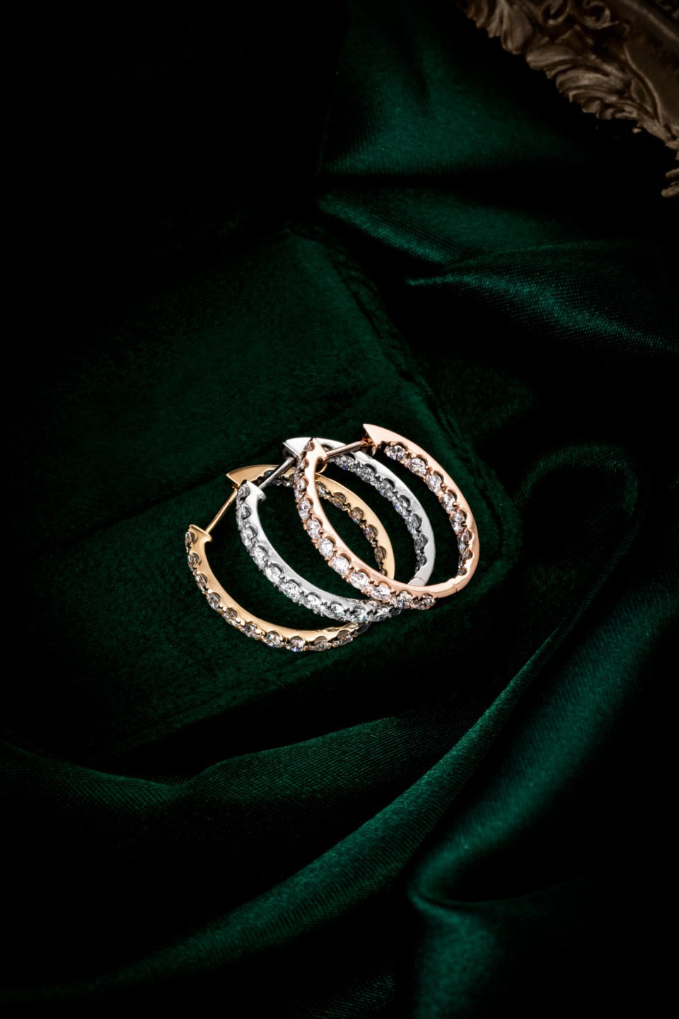 14K Lab Grown Diamond Earrings