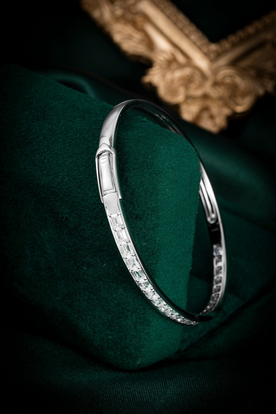 14K Lab Grown Diamond Bracelet 45*55