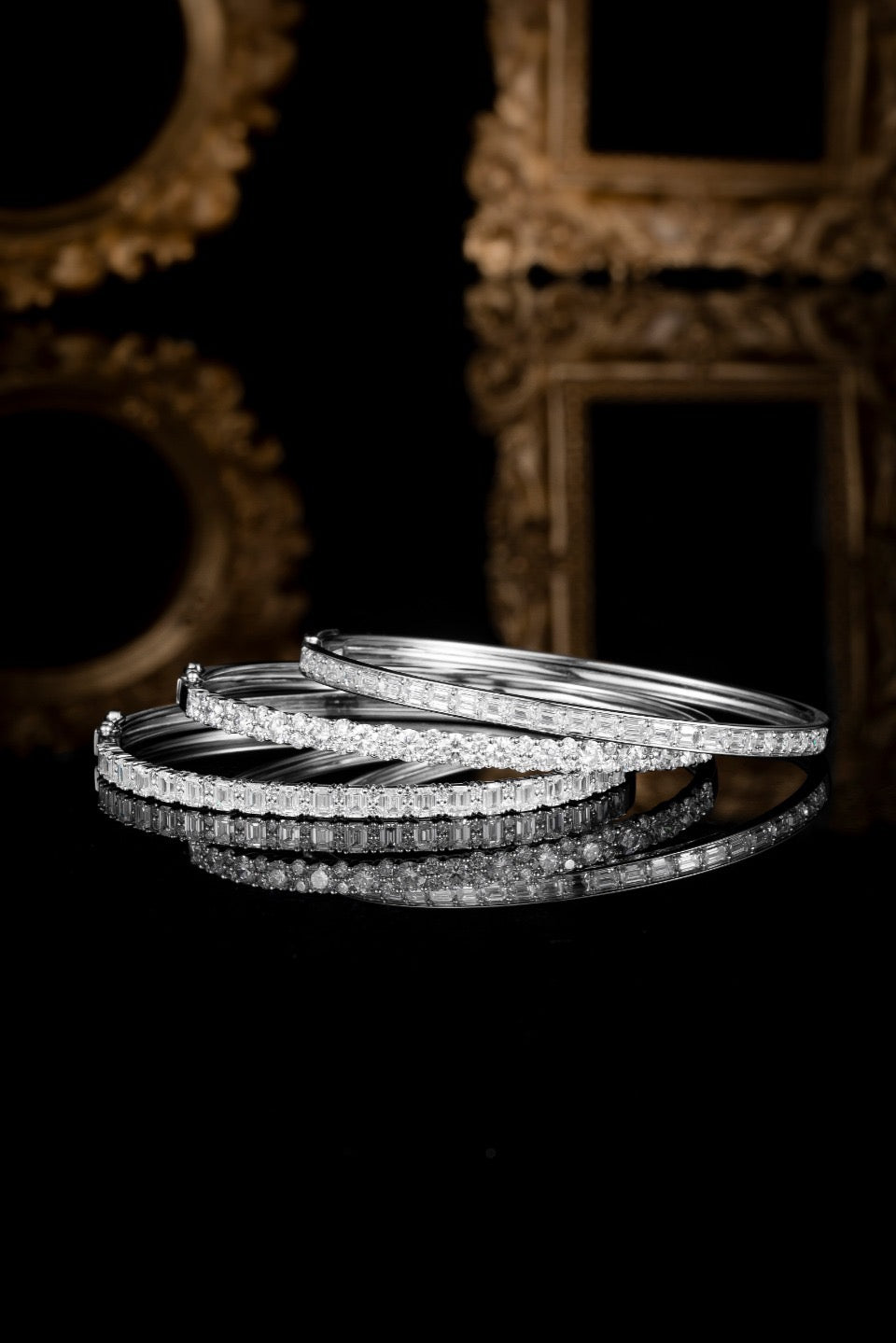 14K Lab Grown Diamond Bracelet 45*55