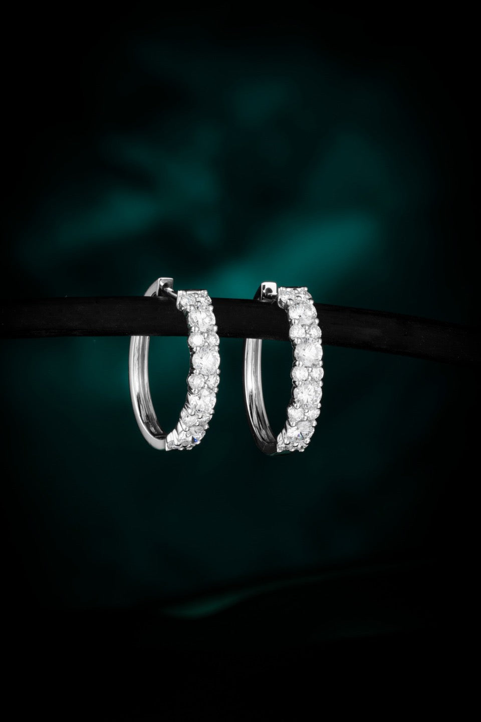 14K Lab Grown Diamond Earrings