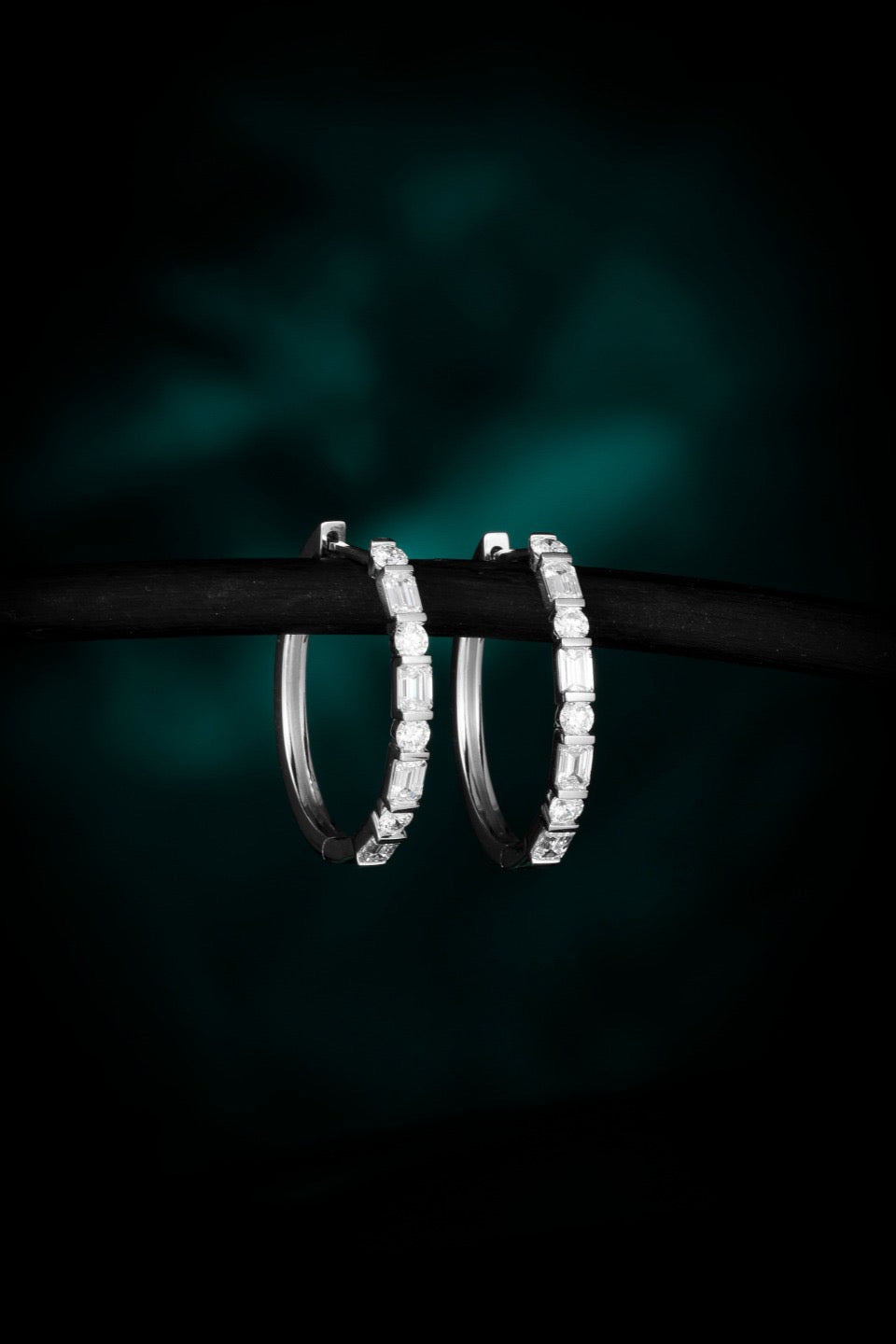 14K Lab Grown Diamond Earrings