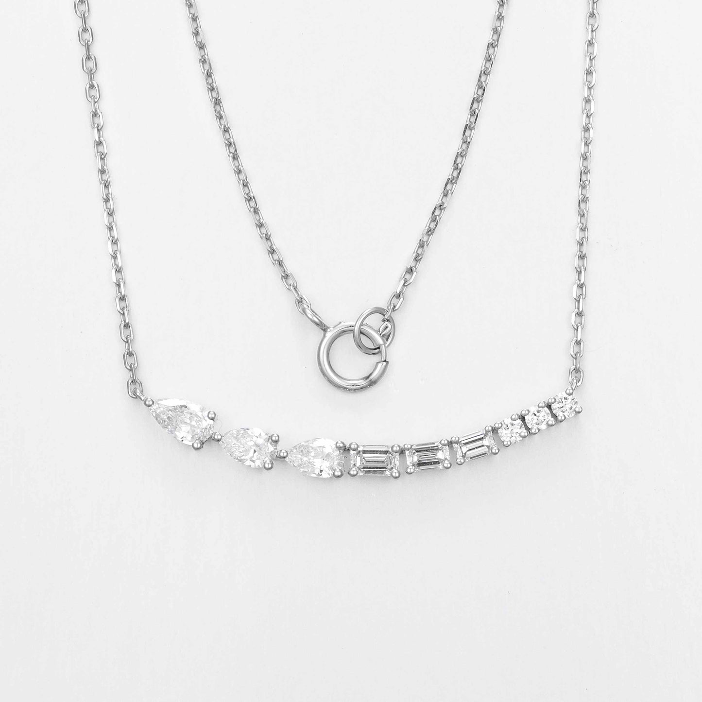14K Lab Grown Diamond Necklace