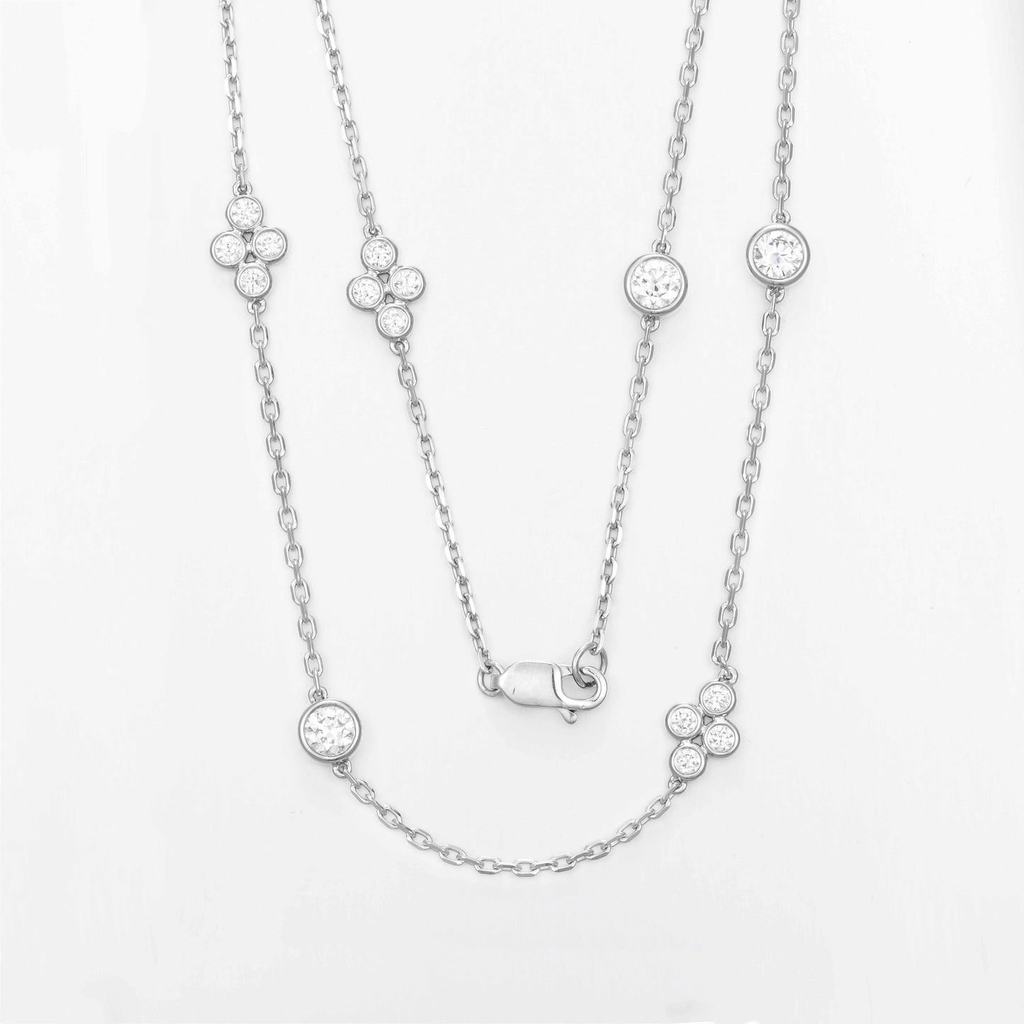 14K Lab Grown Diamond Necklace