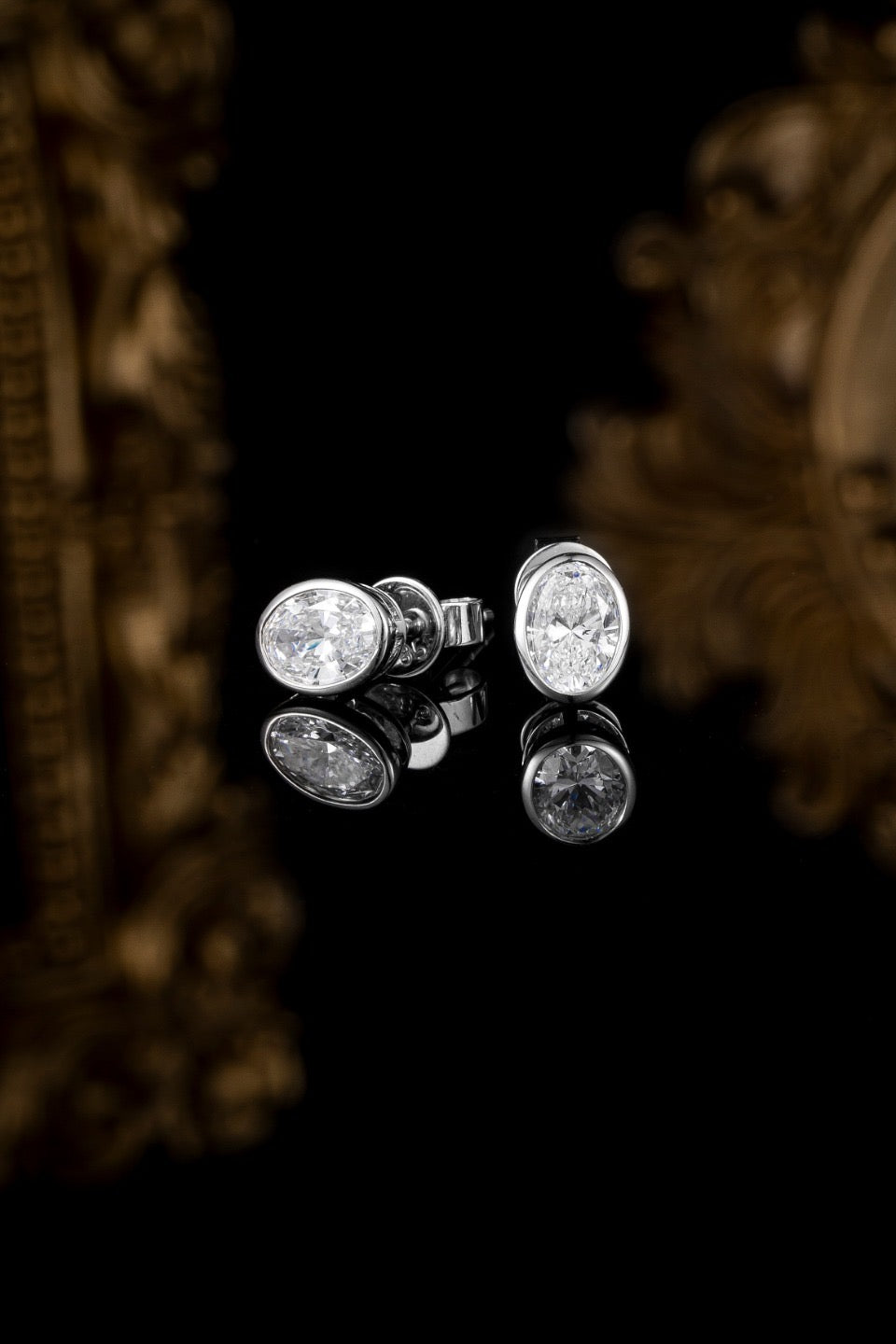 14K Lab Grown Diamond Earrings