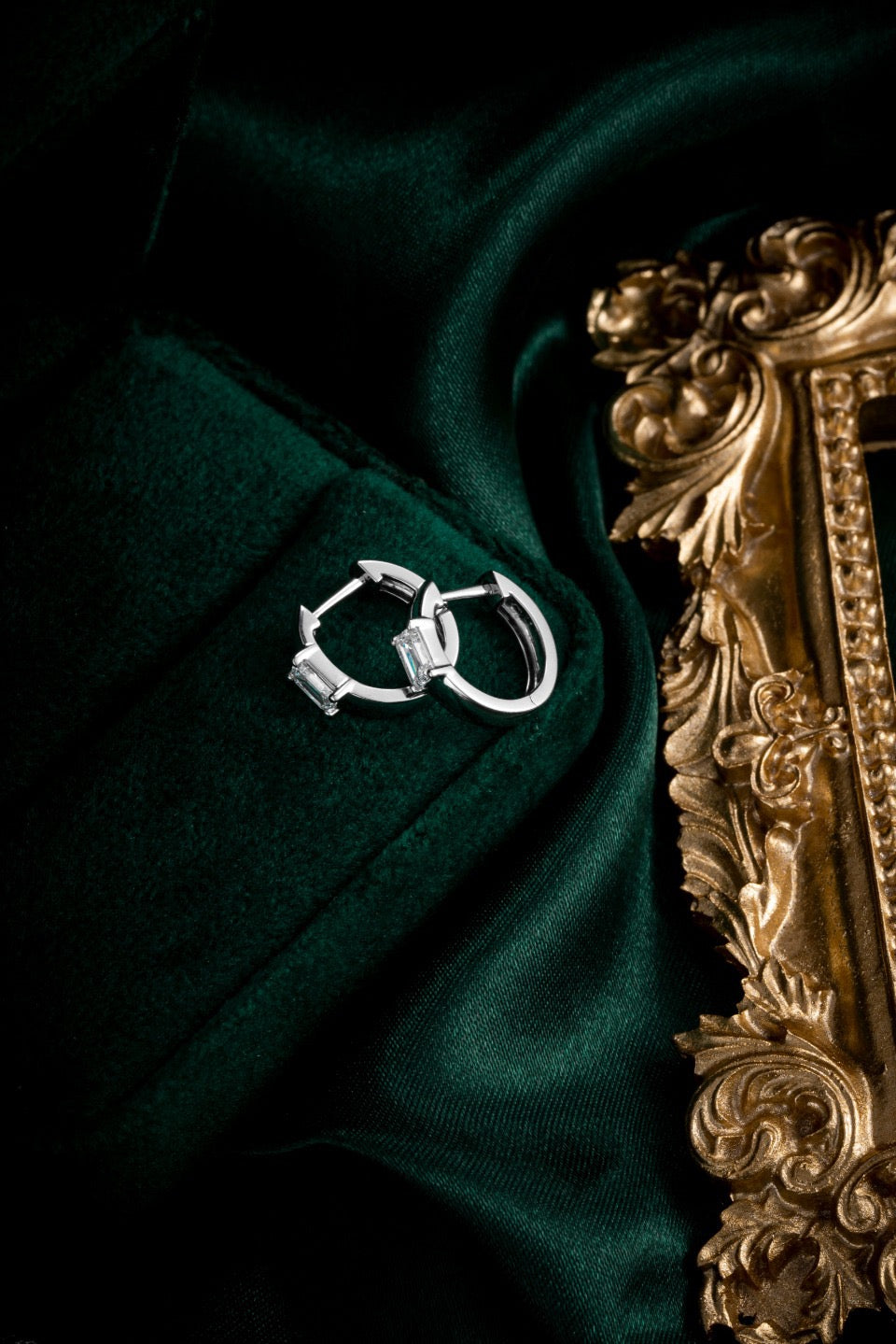 14K Lab Grown Diamond Earrings
