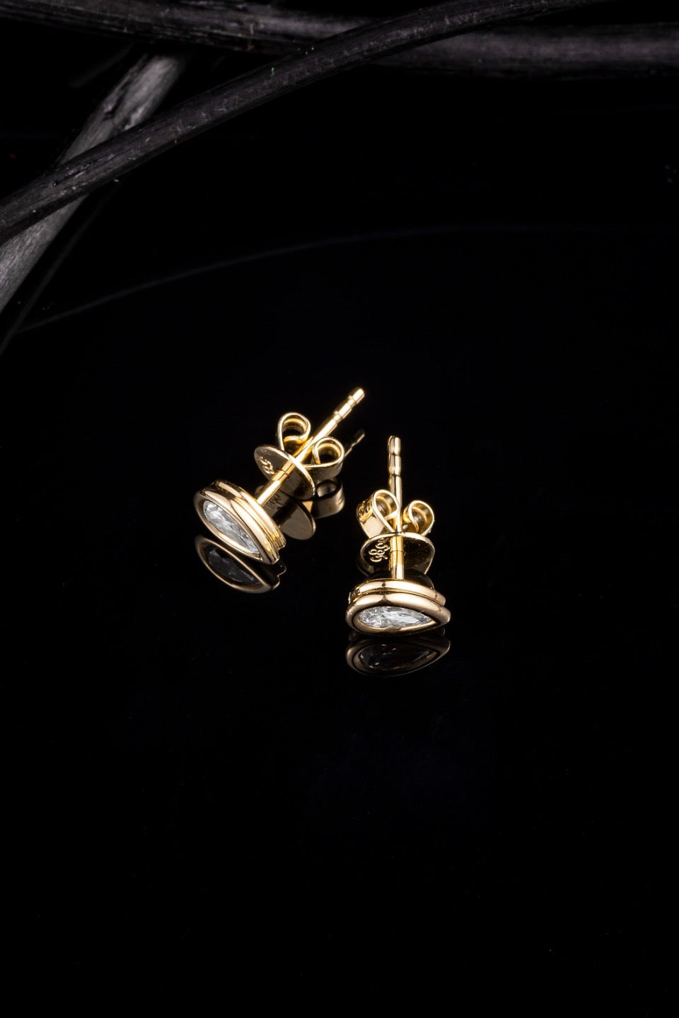 14K Lab Grown Diamond Earrings