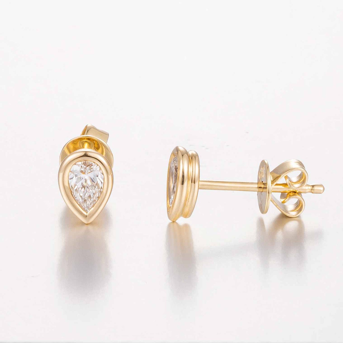 14K Lab Grown Diamond Earrings