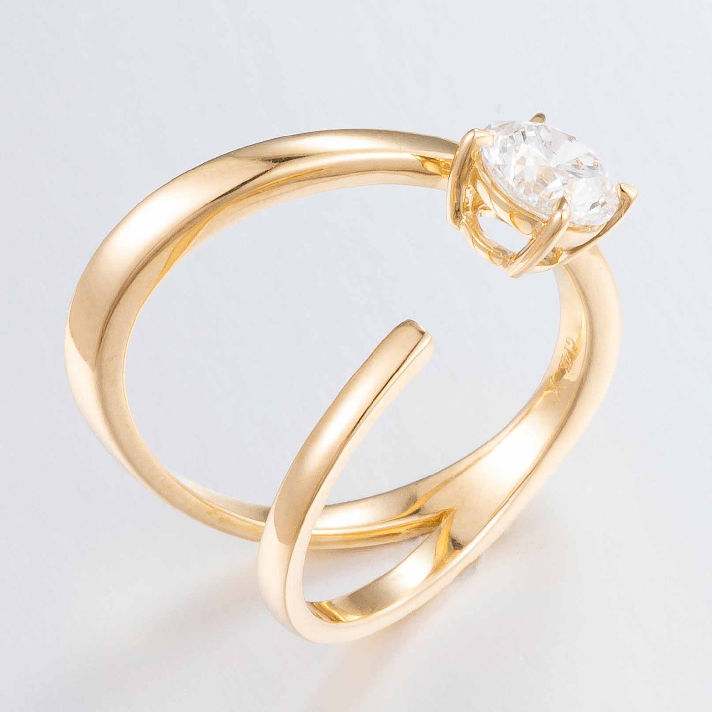 14K Lab Grown Diamond Ring