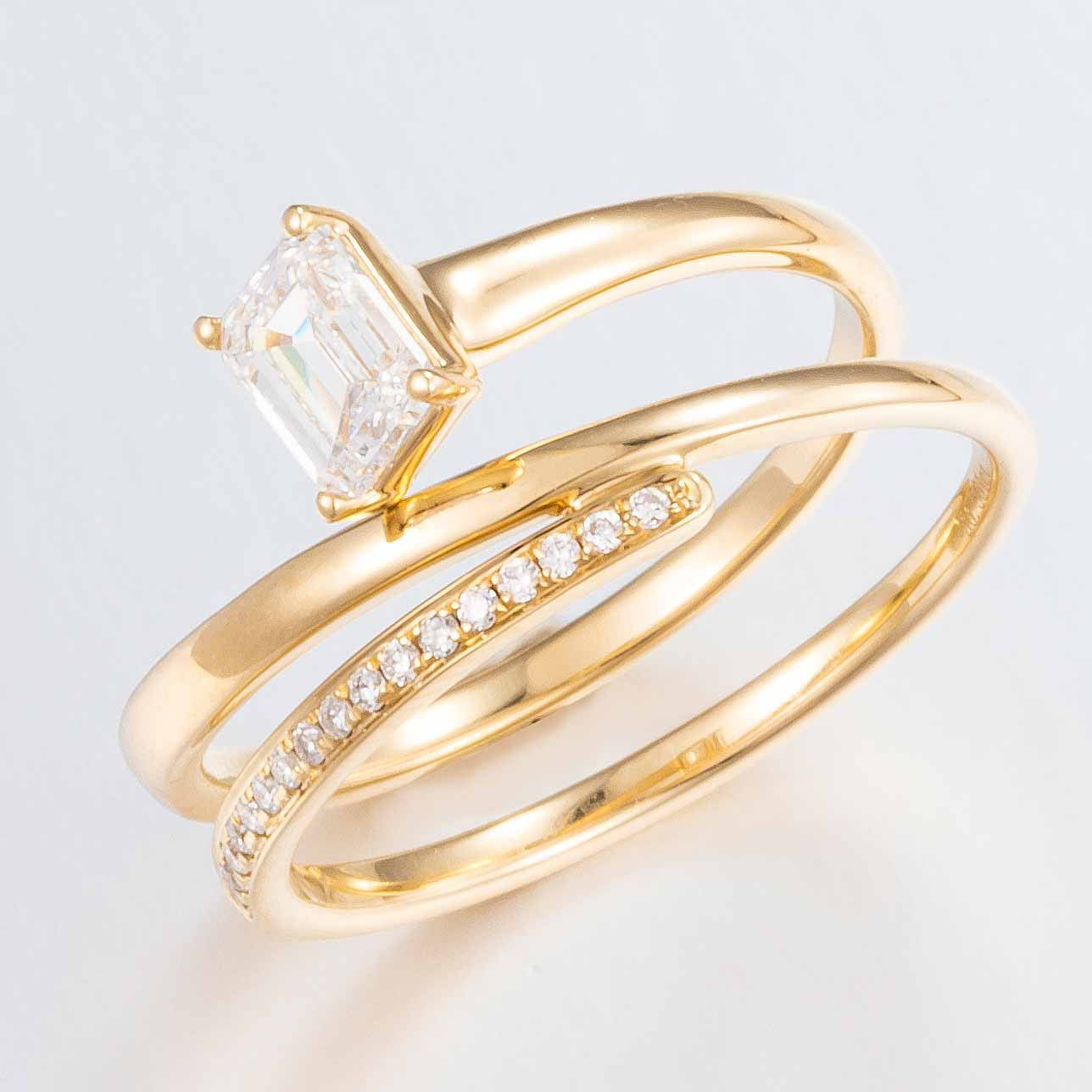 14K Lab Grown Diamond Ring