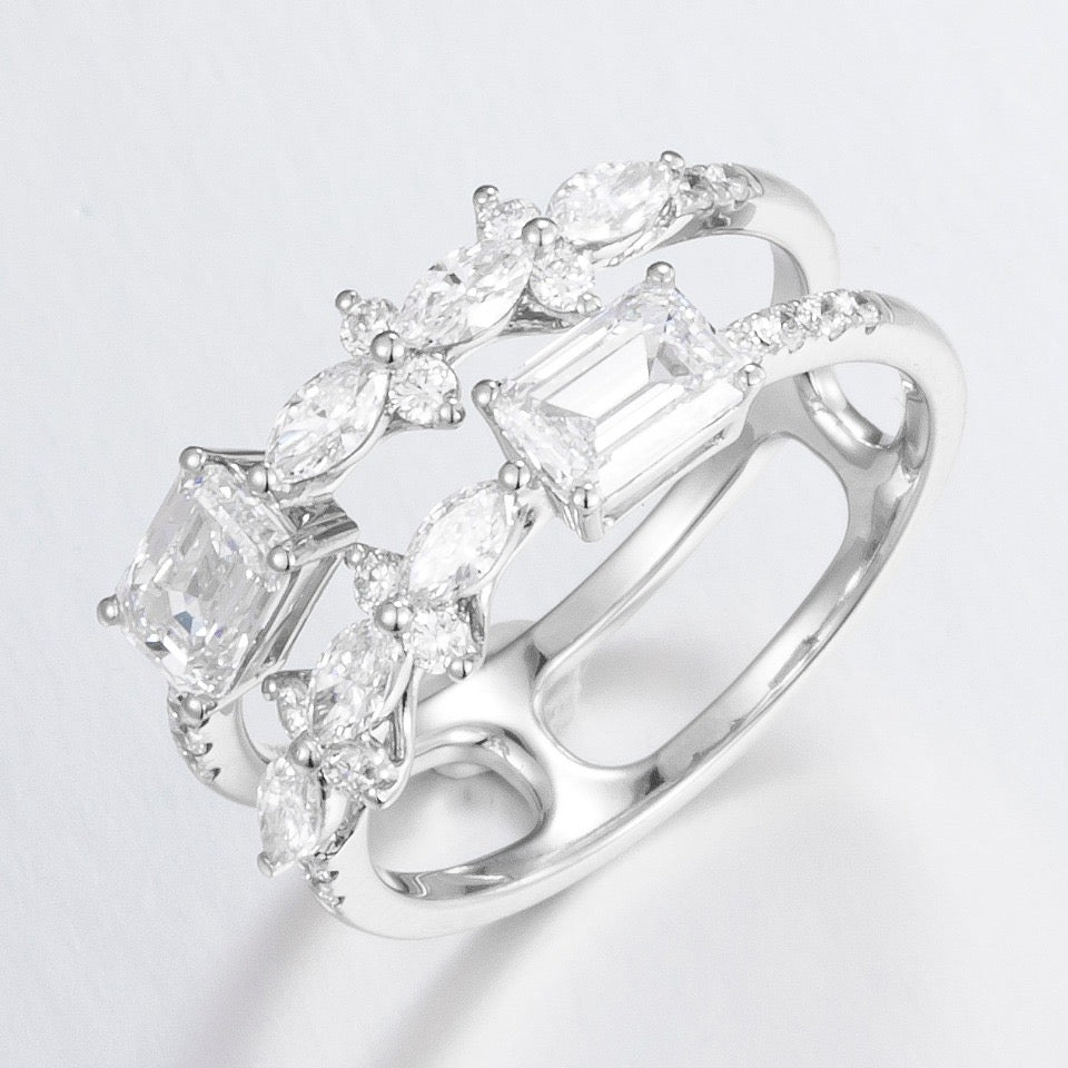 14K Lab Grown Diamond Ring