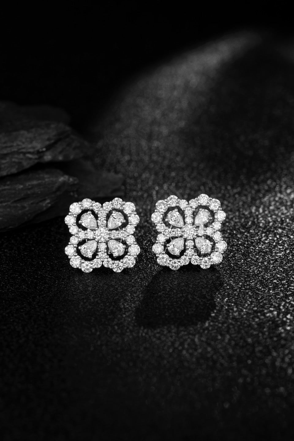 18K Lab Grown Diamond Earrings
