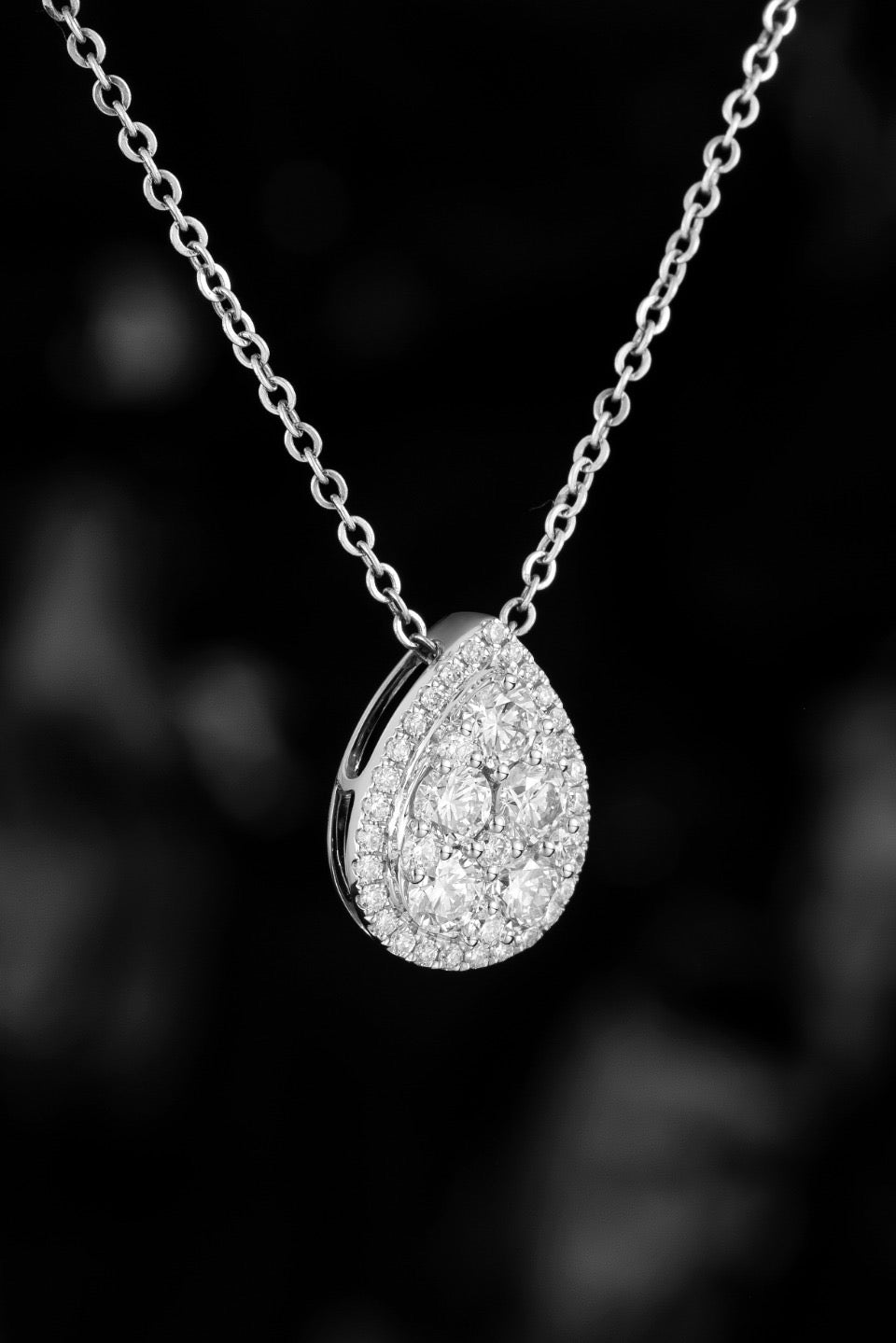 14K Lab Grown Diamond Pendant