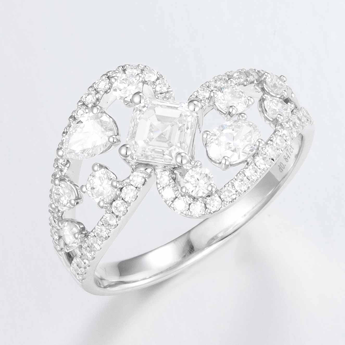 14K Lab Grown Diamond Ring