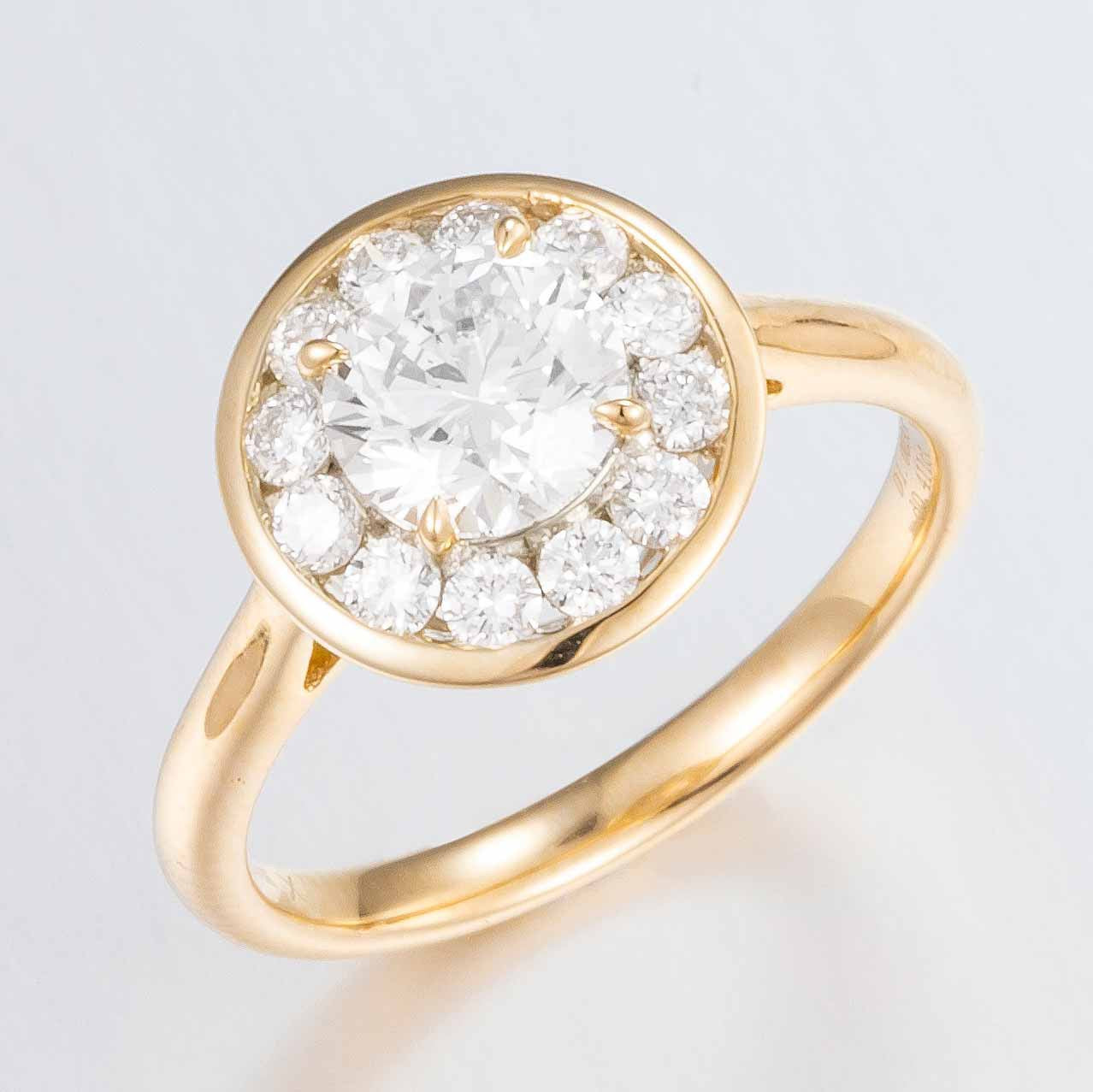14K Lab Grown Diamond Ring
