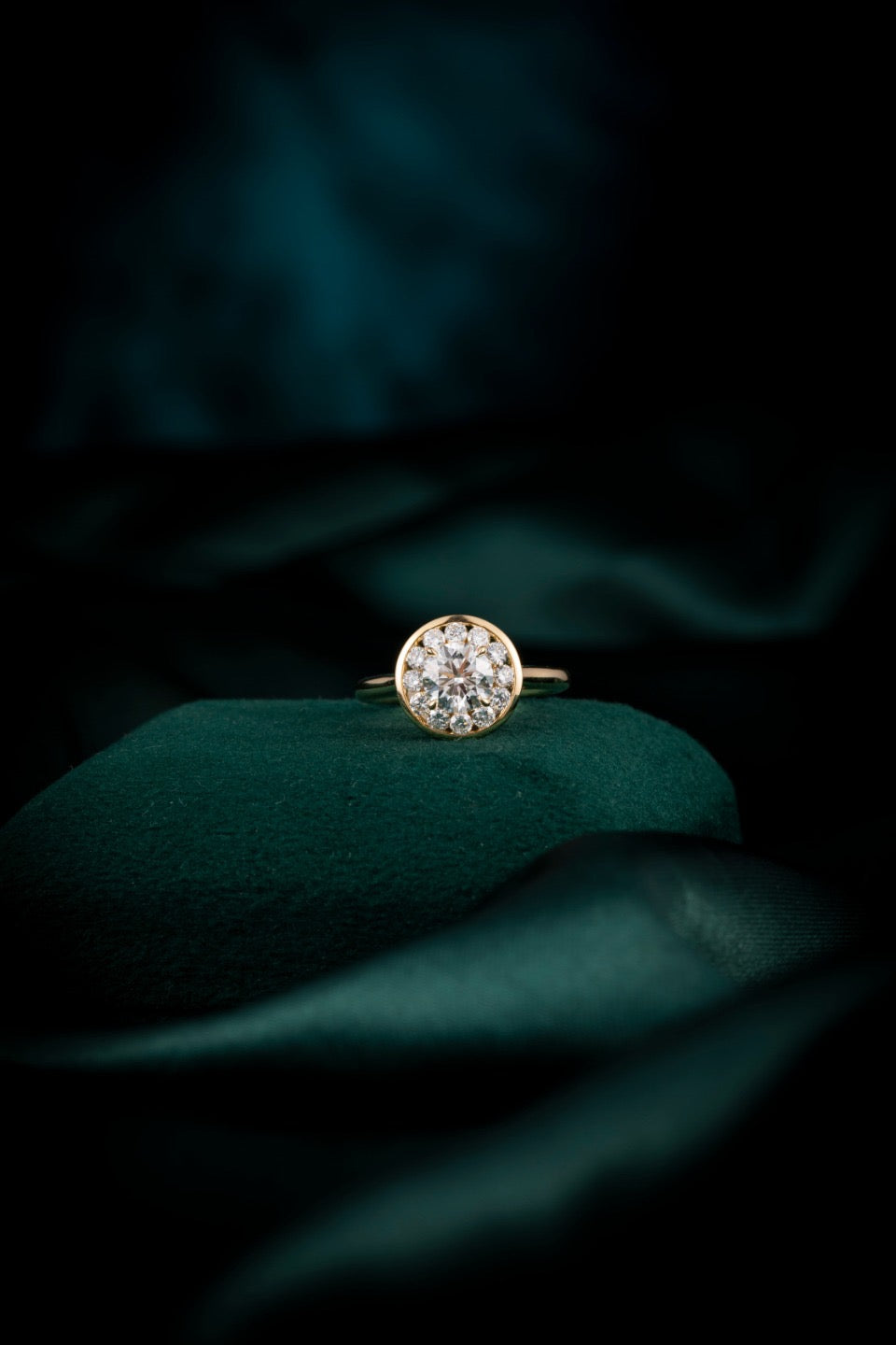 14K Lab Grown Diamond Ring