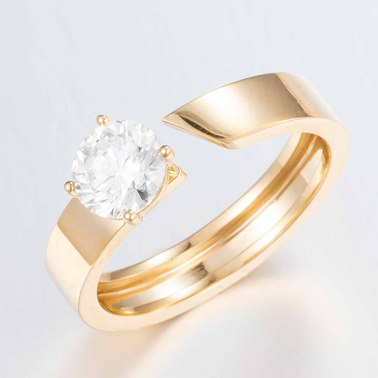 14K Lab Grown Diamond Ring