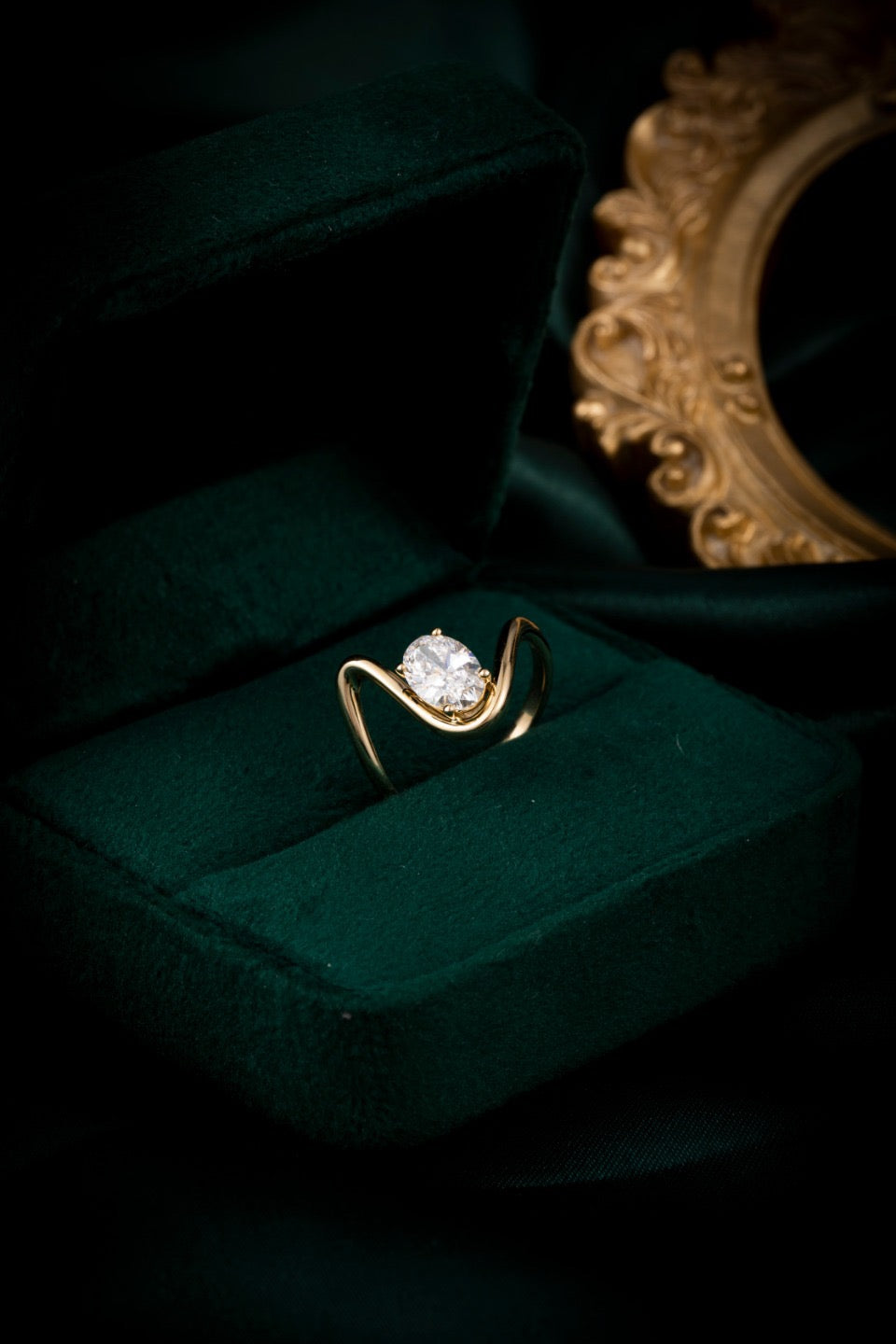 14K Lab Grown Diamond Ring