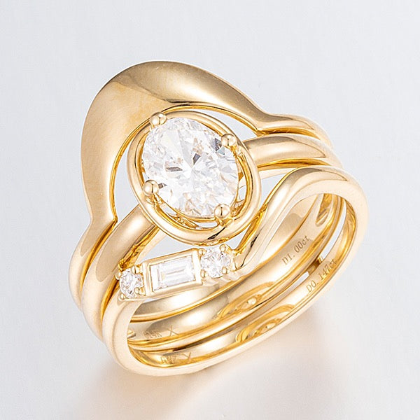 14K Lab Grown Diamond Ring