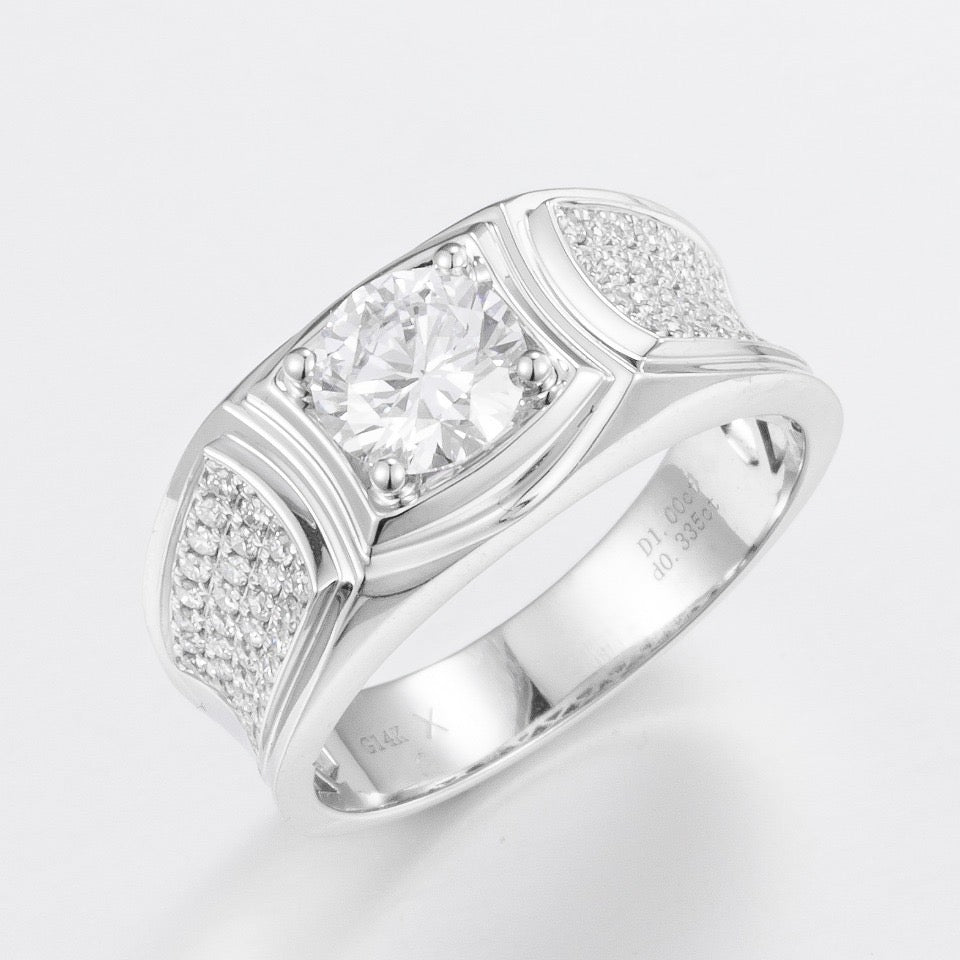 Burton Jewelry - 14K Lab Grown Diamond Ring