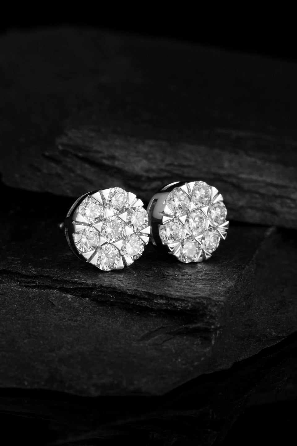 18K Lab Grown Diamond Earrings