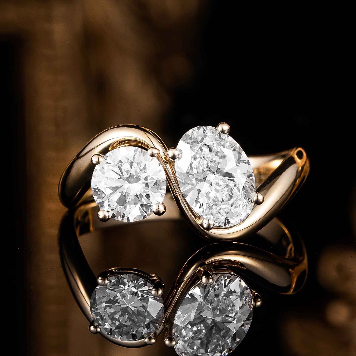 14K Lab Grown Diamond Ring
