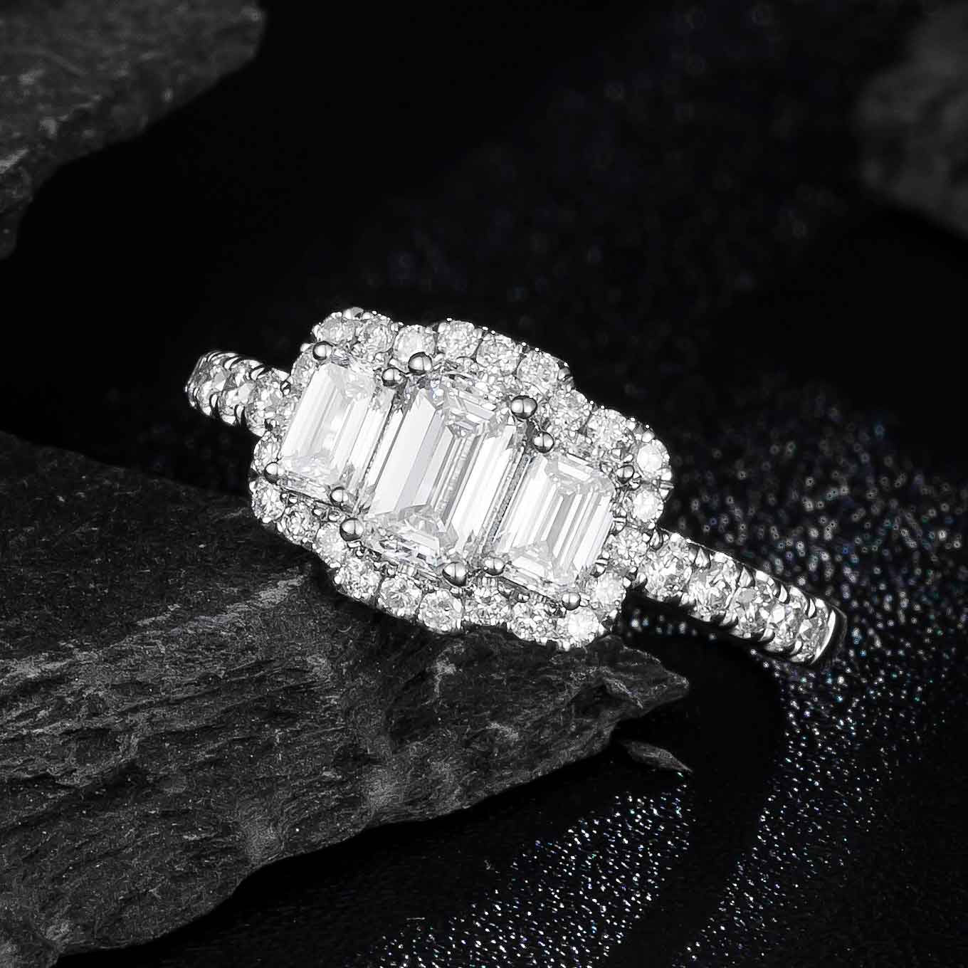 Burton Jewelry - 14K Lab Grown Diamond Ring