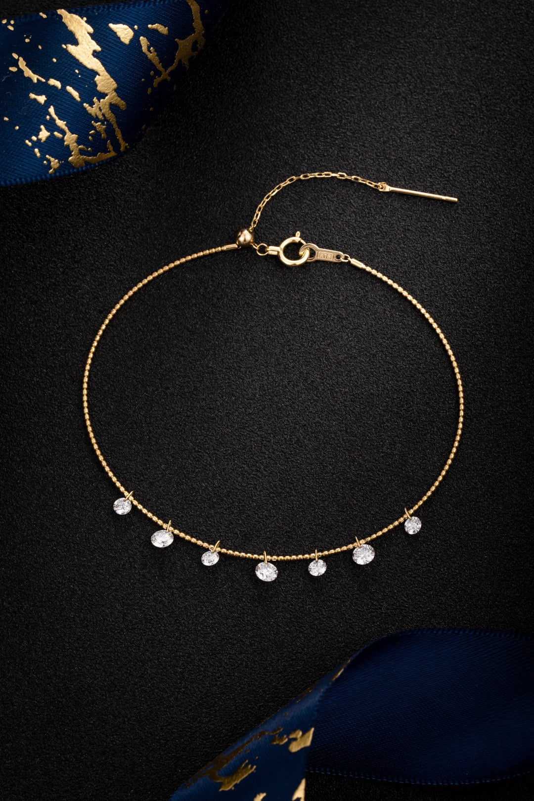 18K Lab Grown Diamond Bracelet