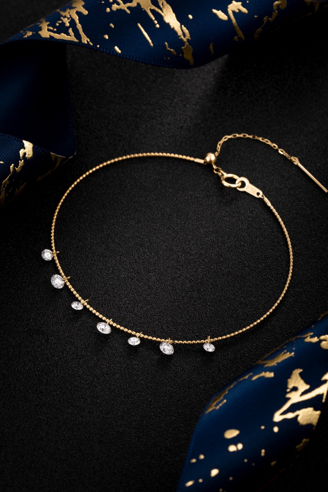 18K Lab Grown Diamond Bracelet