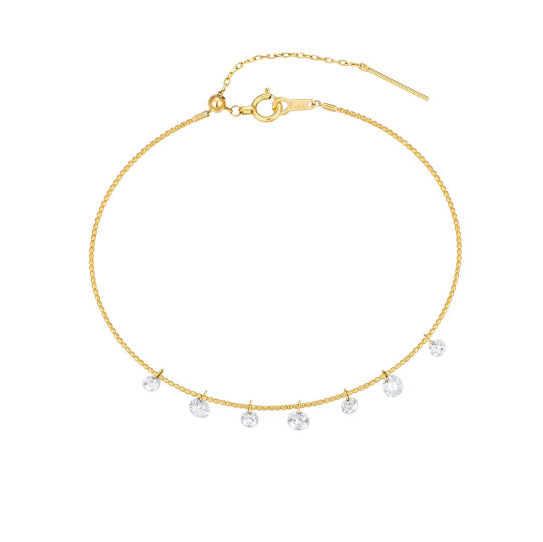 18K Lab Grown Diamond Bracelet