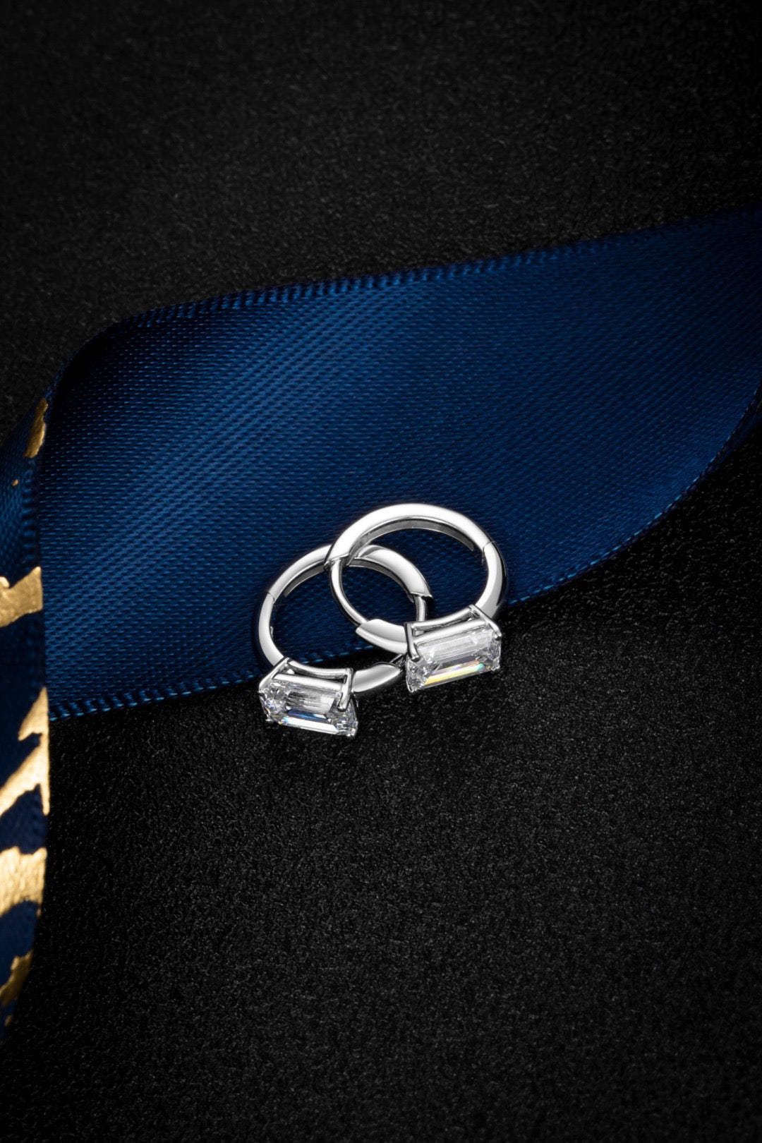 Pt900 Lab Grown Diamond Earrings