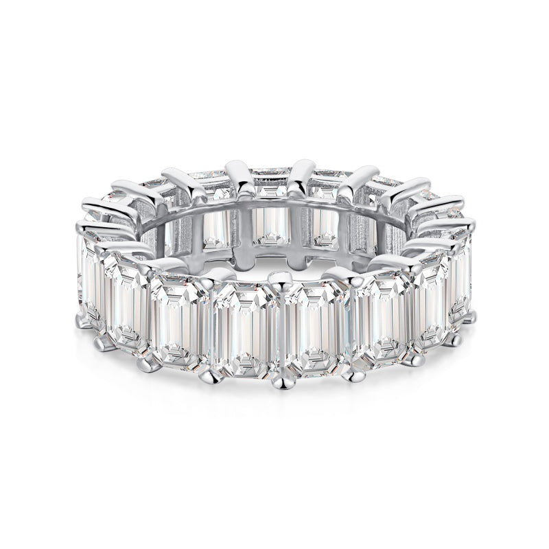 Burton Jewelry - S925 Silver Lab Grown Diamond Ring