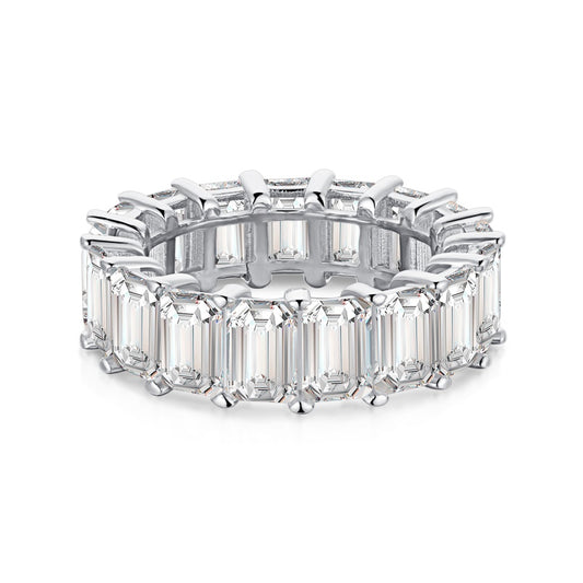 Burton Jewelry - S925 Silver Lab Grown Diamond Ring