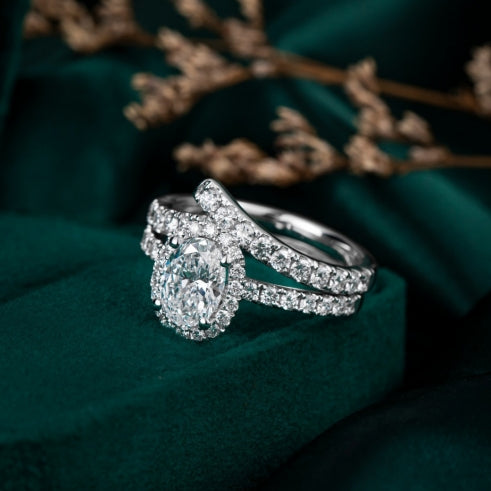 Burton Jewelry - Pt900 Lab Grown Diamond Ring