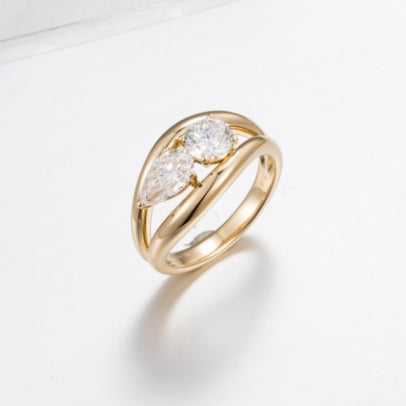 Burton Jewelry - 14K Lab Grown Diamond Ring