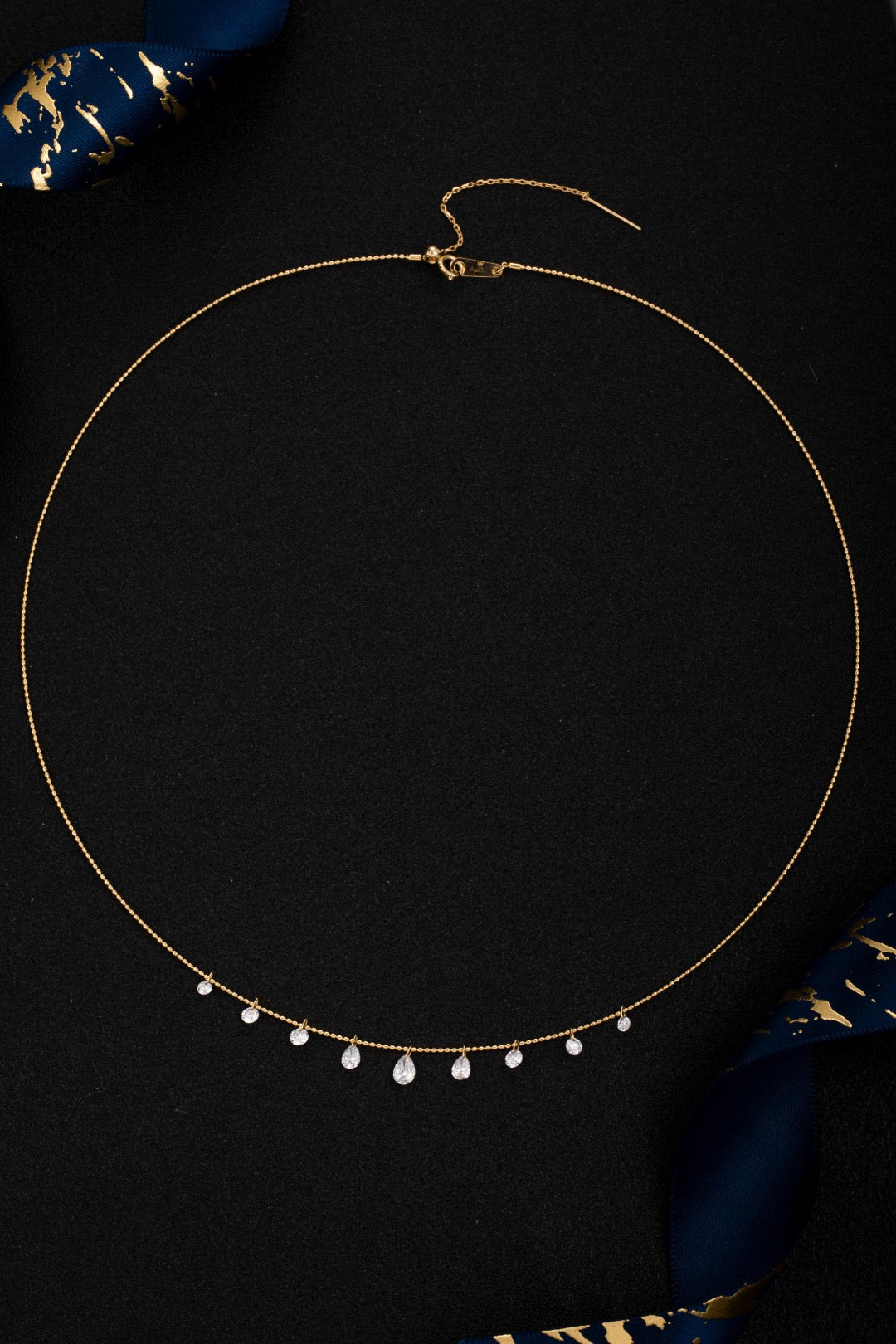 18K Lab Grown Diamond Necklace