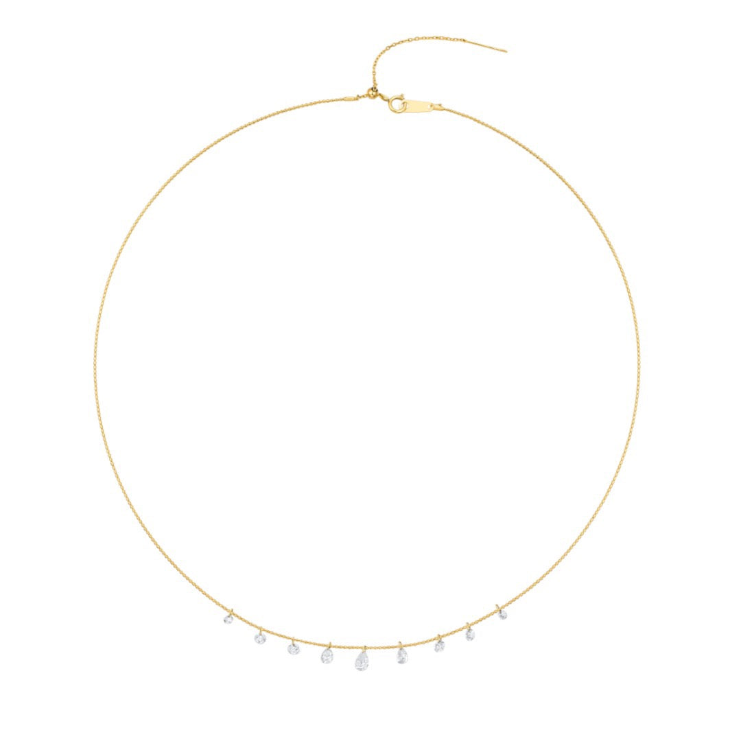 18K Lab Grown Diamond Necklace