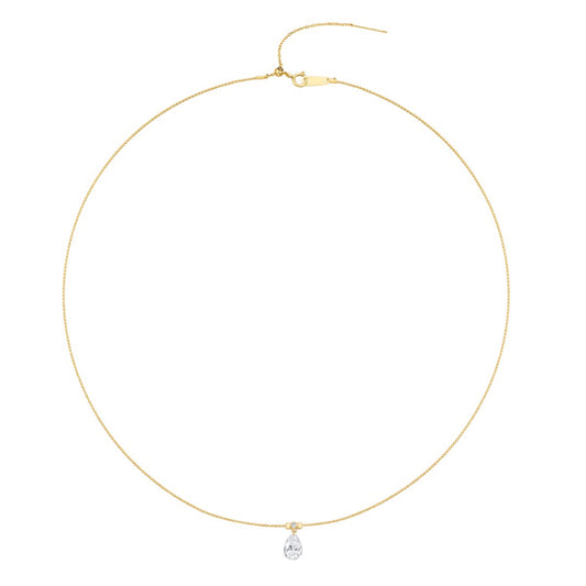 18K Lab Grown Diamond Necklace