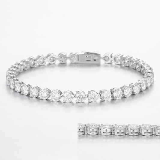 Pt900 Lab Grown Diamond Bracelet