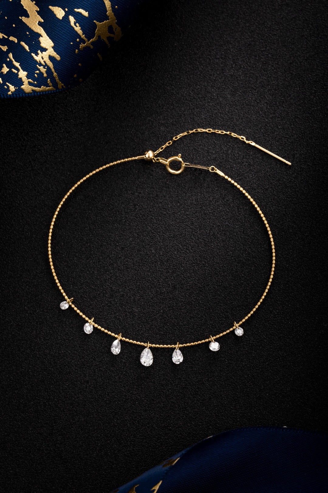 18K Lab Grown Diamond Bracelet