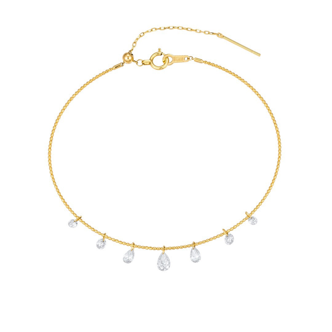 18K Lab Grown Diamond Bracelet